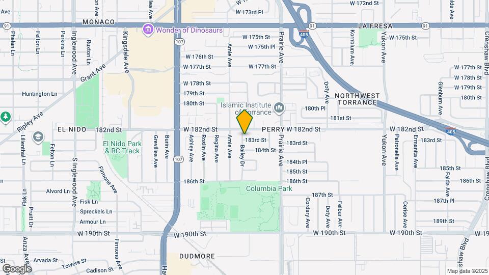 4121 183rd St Map and Location Details