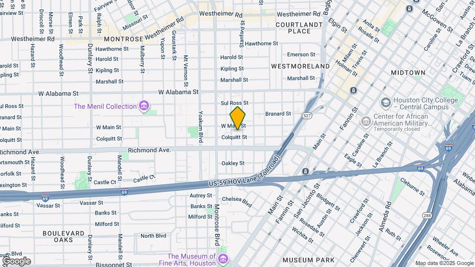 808 Colquitt St Map and Location Details
