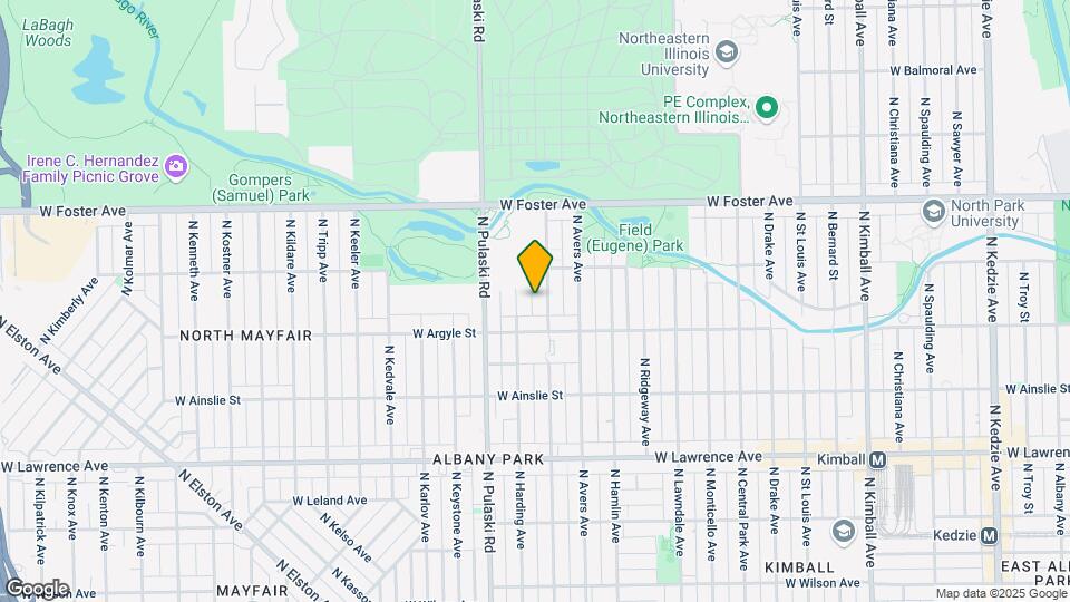 5024-5030 N Springfield Ave Map and Location Details