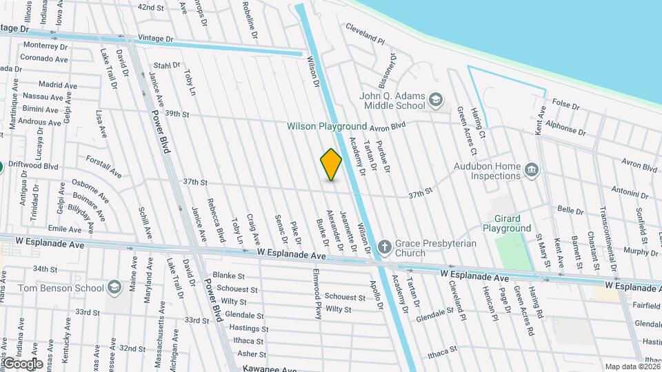 4704 Jeannette Dr Mapa y Detalles de la Ubicación
