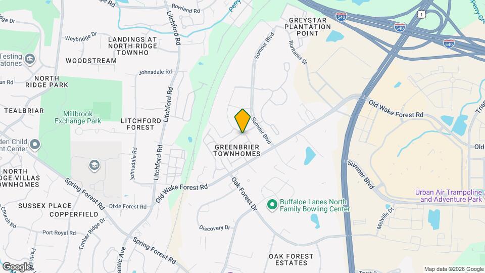 2903 Berkeley Springs Pl Map and Location Details