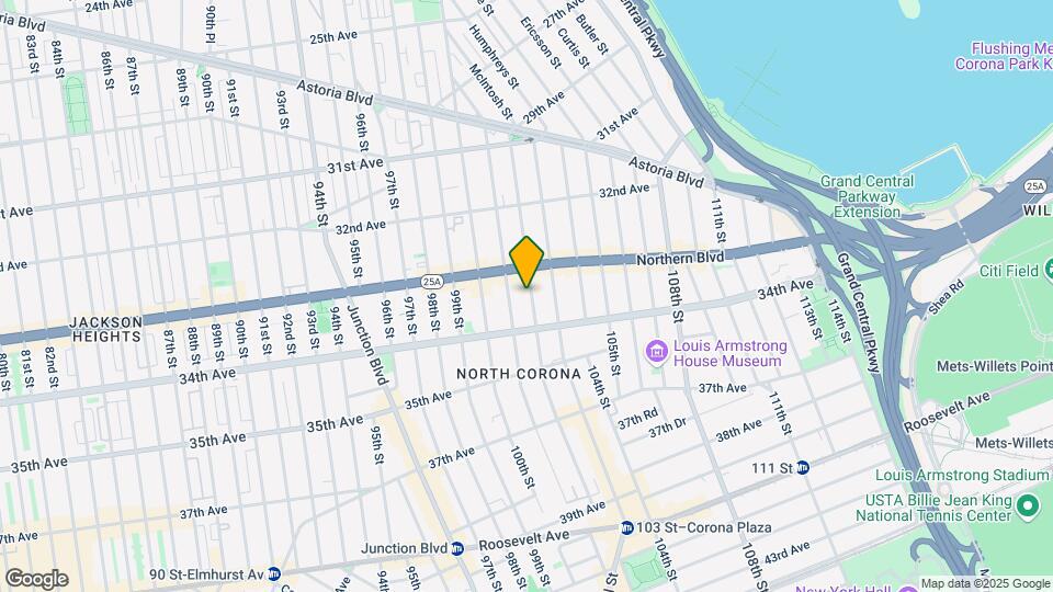 33-26 102nd St Mapa y Detalles de la Ubicación