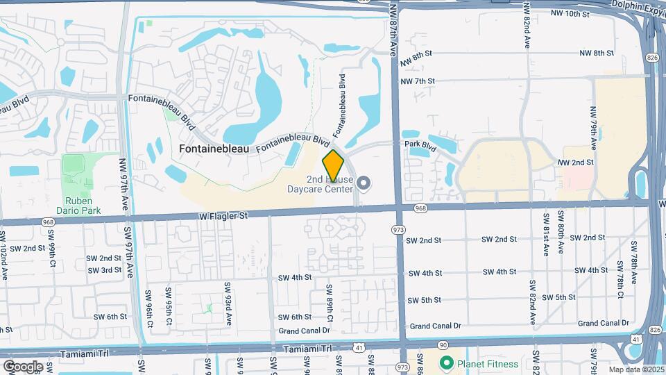 310 Fontainebleau Blvd, Unit 203 Map and Location Details