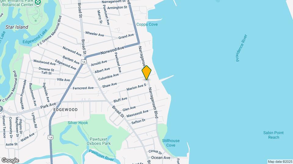 1333 Narragansett Blvd Map and Location Details