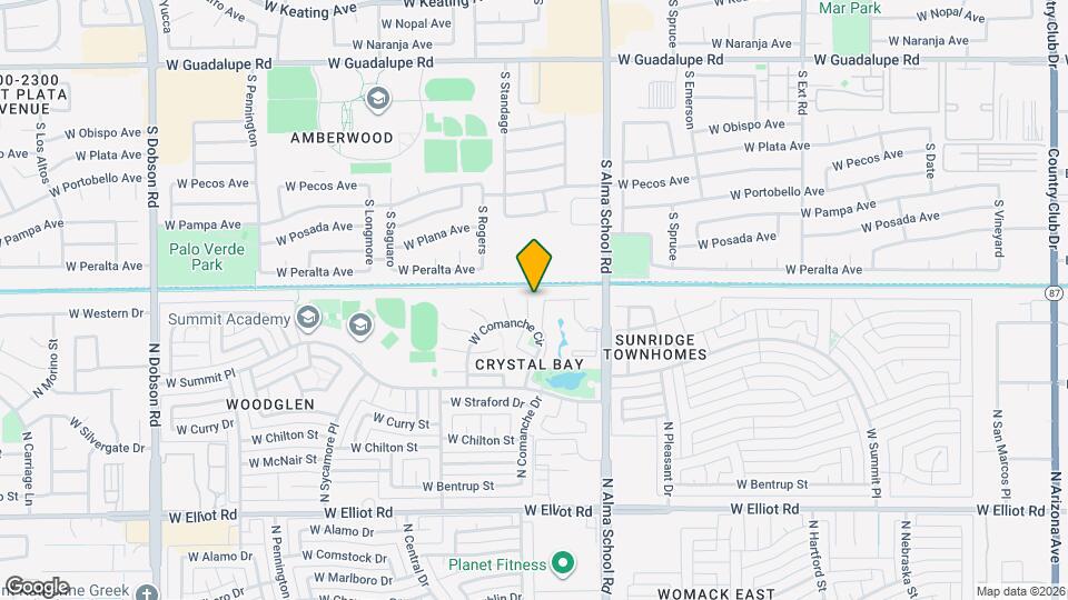 3475 N Apache Ct Map and Location Details