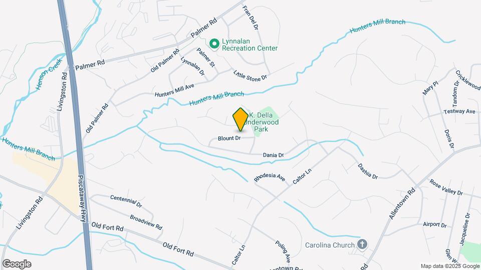 1722 Blount Dr Mapa y Detalles de la Ubicación