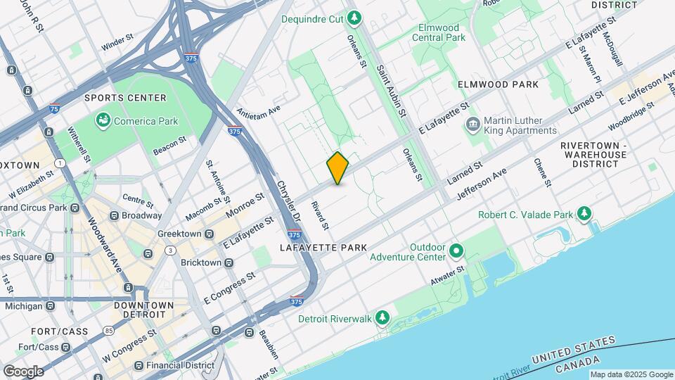 1300 E Lafayette St Map and Location Details