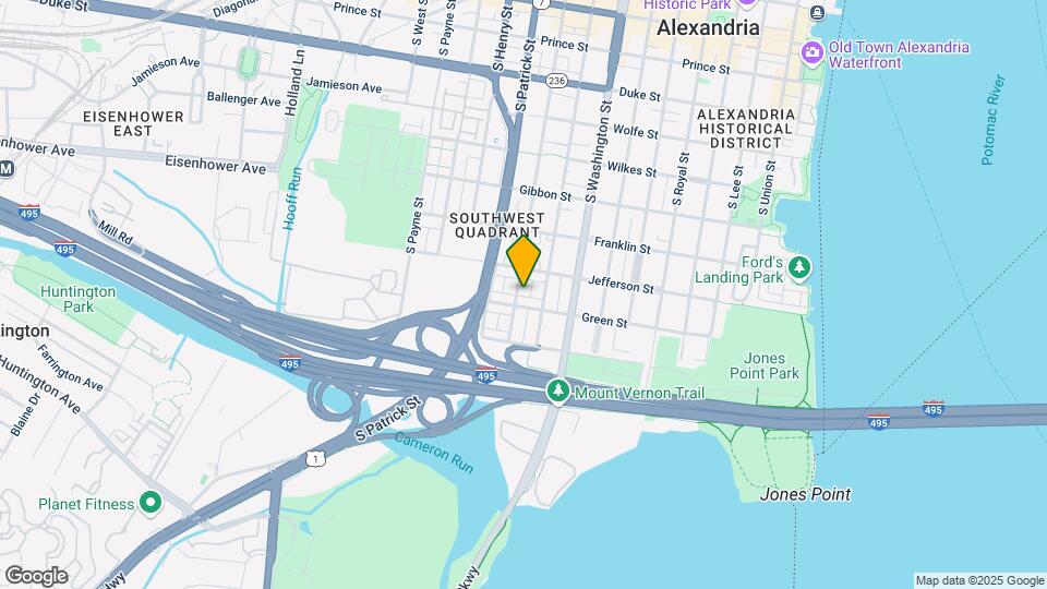 822 S Alfred St Mapa y Detalles de la Ubicación