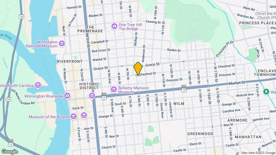 114 N 8th St Map and Location Details