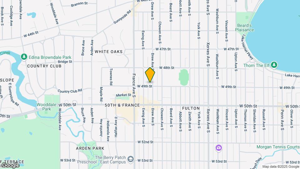 4852 Drew Ave S Map and Location Details