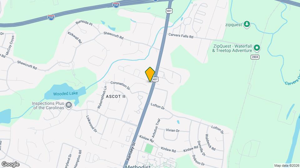 102 Homeplace Ct Mapa y Detalles de la Ubicación