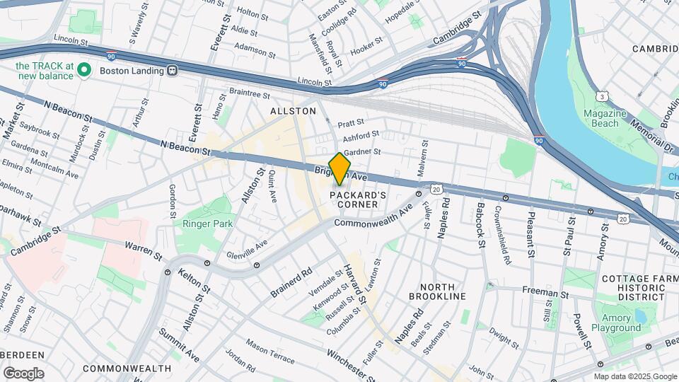 86 Linden St, Unit 2 Map and Location Details