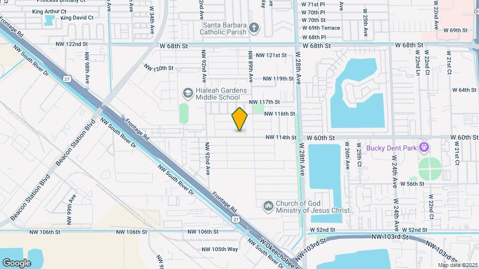 8927 NW 114th St Map and Location Details