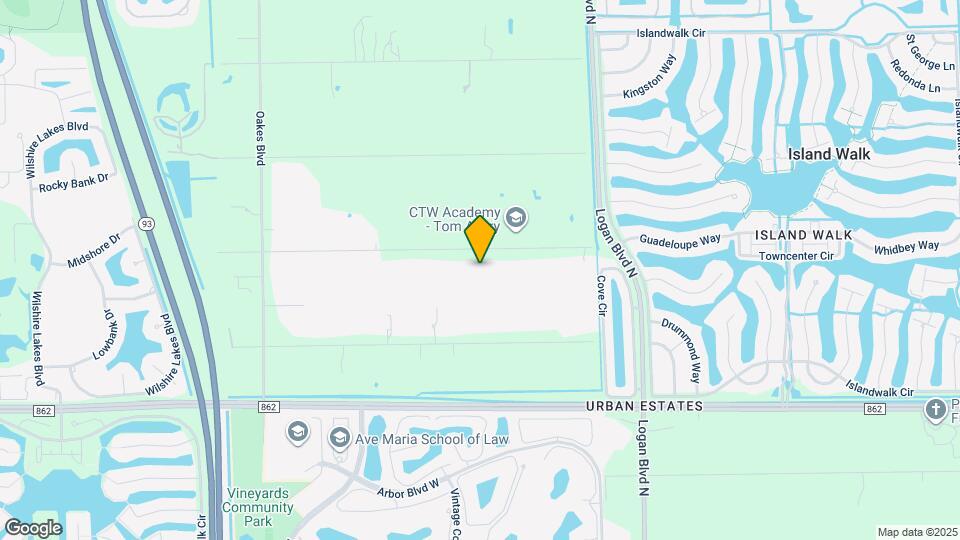 5840 Bur Oaks Ln Map and Location Details