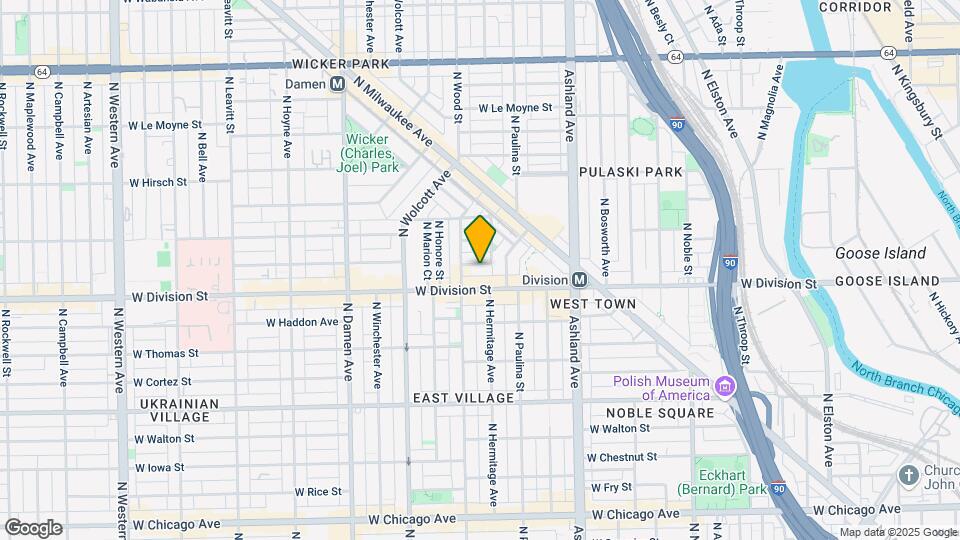 1741 W Crystal St Map and Location Details