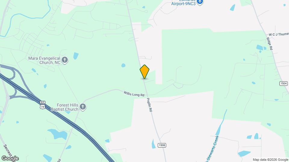 3724 Poplin Rd Map and Location Details