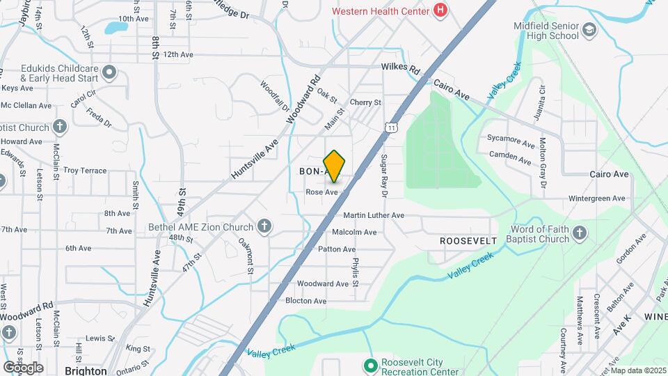 903 Rose Ave Map and Location Details