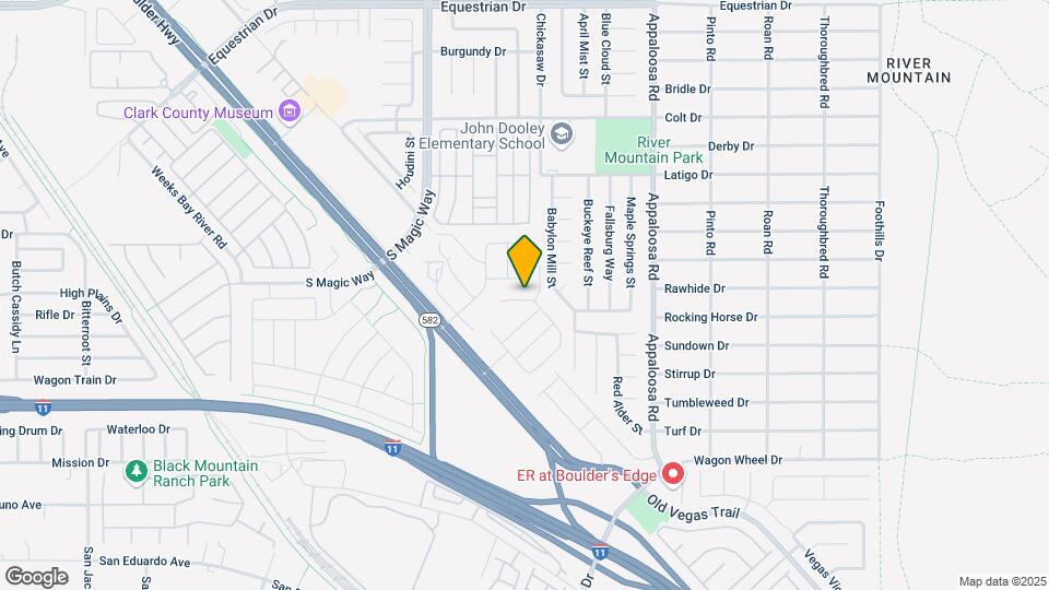2124 Del Aqua Ave Map and Location Details