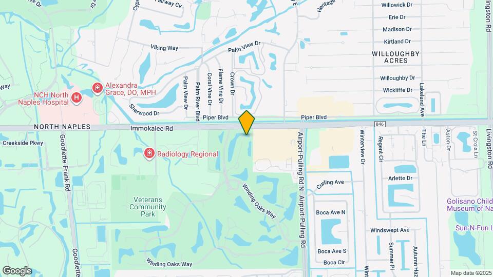 2150 Aberdeen Ln Map and Location Details