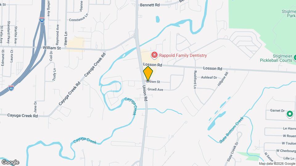 25 Brown St Map and Location Details