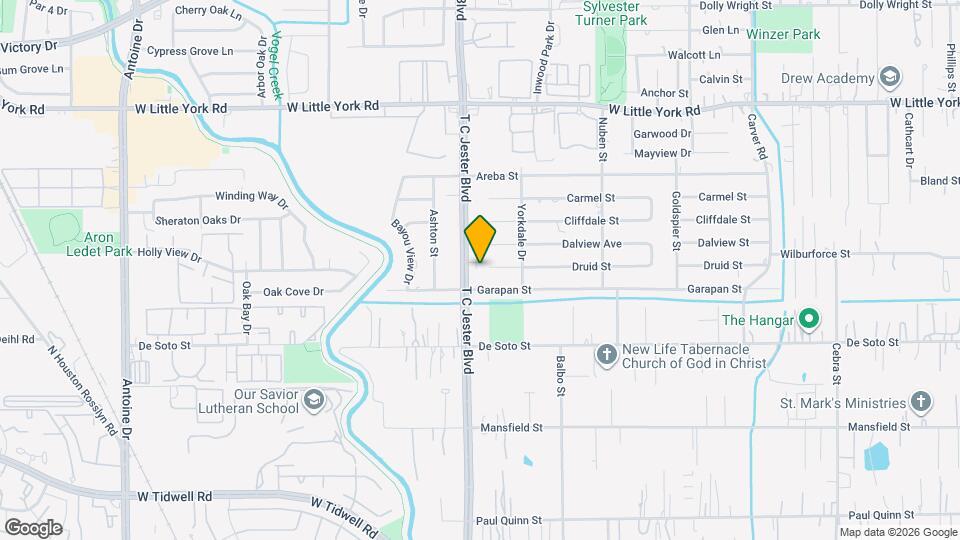 6476 T C Jester Blvd Map and Location Details