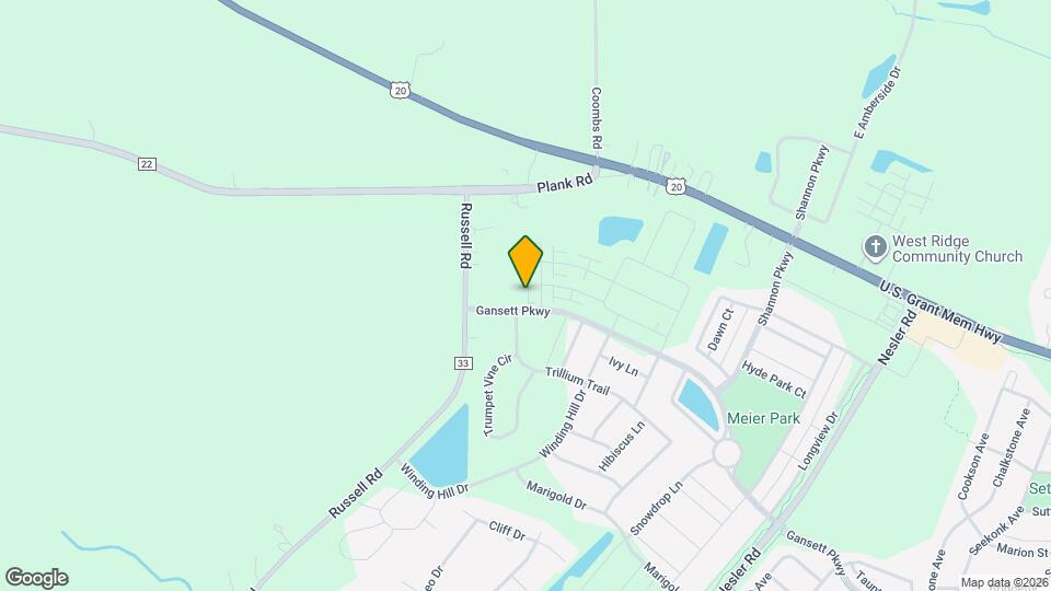 218 Goldenrod Dr Map and Location Details