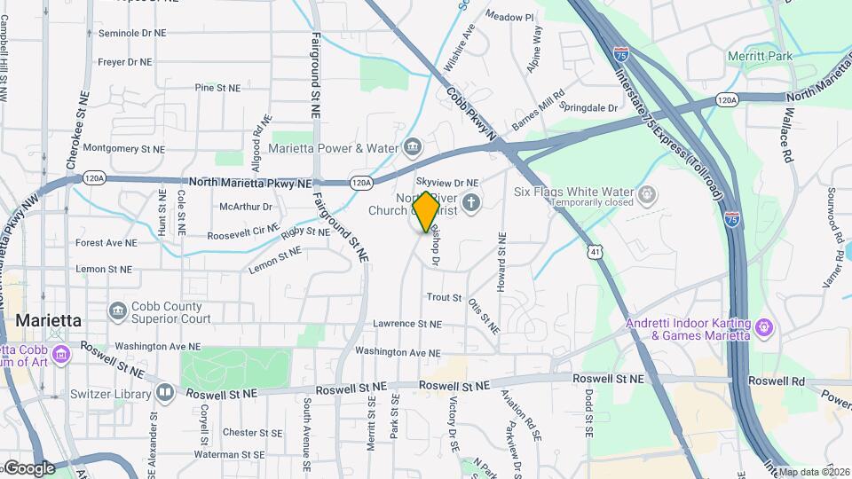 216 Austin Ave NE Map and Location Details