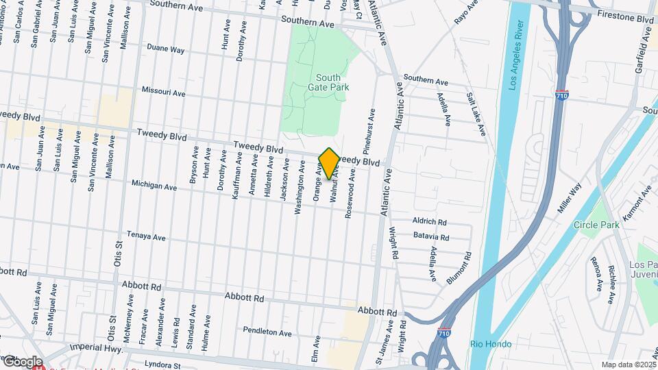 10025 Walnut Ave, Unit B Mapa y Detalles de la Ubicación