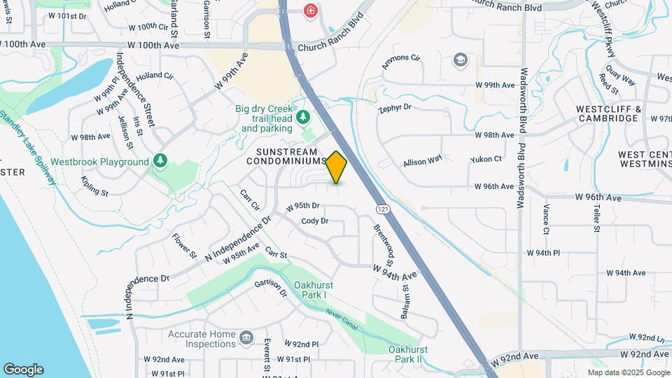 9604 Brentwood Way Map and Location Details