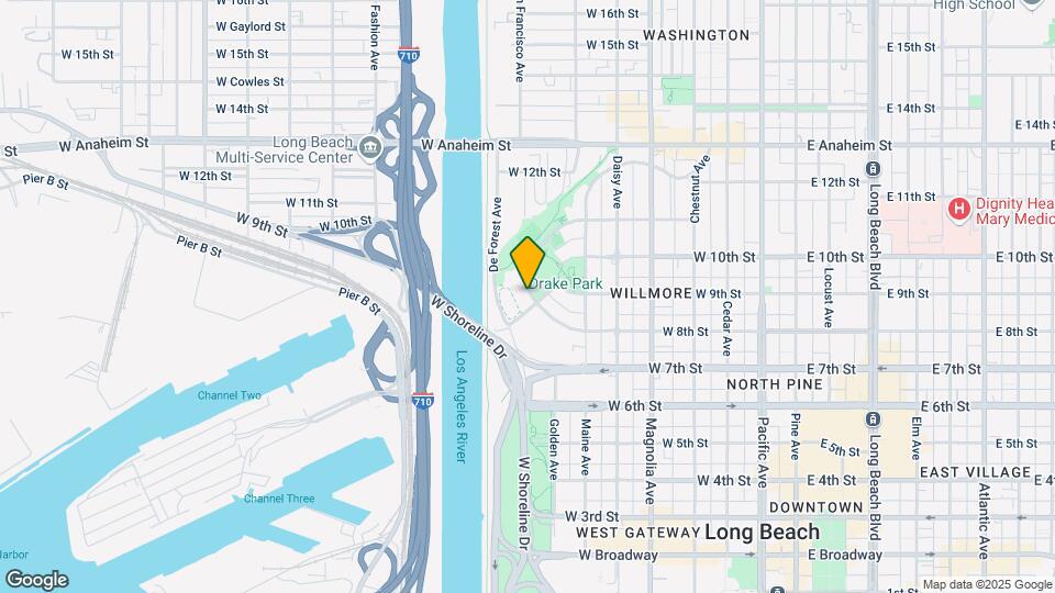 914-916 N Loma Vista Dr Map and Location Details
