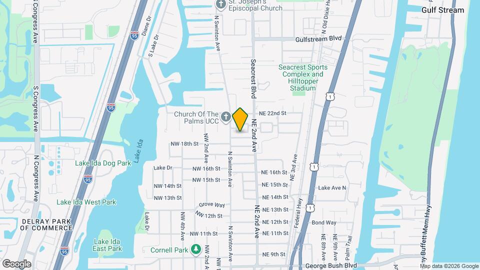 14 S Swinton Cir Map and Location Details