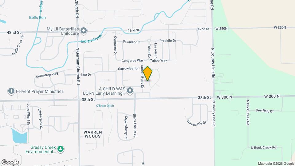 3860 Planewood Dr Map and Location Details