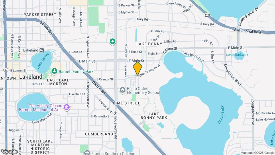 1334 Lake Bonny Dr W Map and Location Details