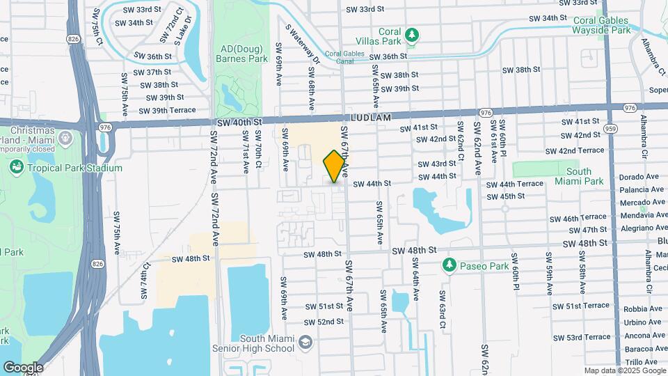 6780 SW 44th St Map and Location Details