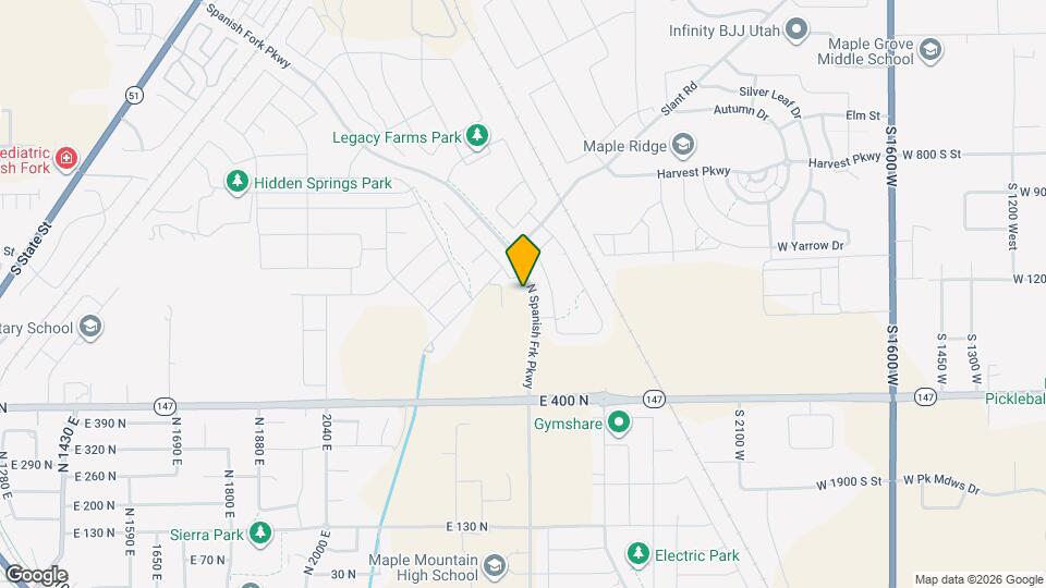 708 N Plainsman Dr Mapa y Detalles de la Ubicación