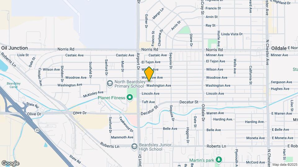 808 Washington Ave Map and Location Details