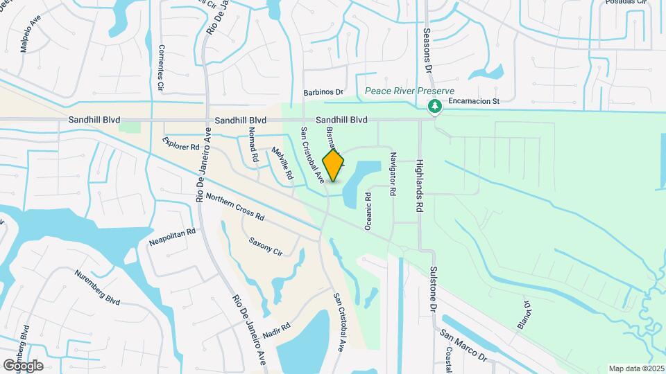 1154 San Cristobal Ave Map and Location Details