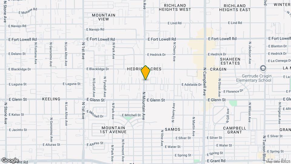 2902-2906 N Mountain View Ave Map and Location Details