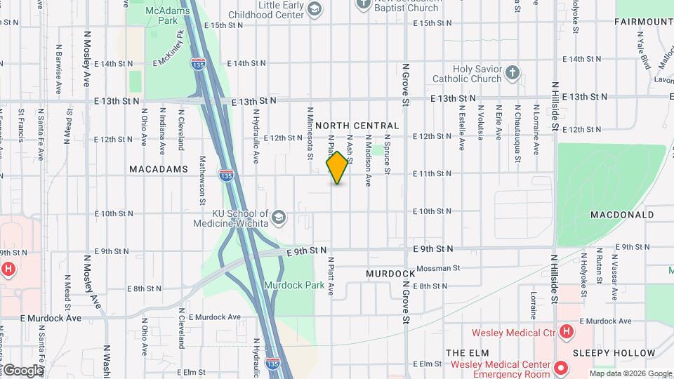 1138 N Piatt Ave Mapa y Detalles de la Ubicación