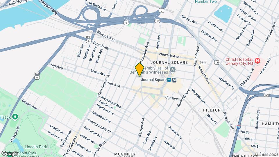61 Tonnele Ave Mapa y Detalles de la Ubicación