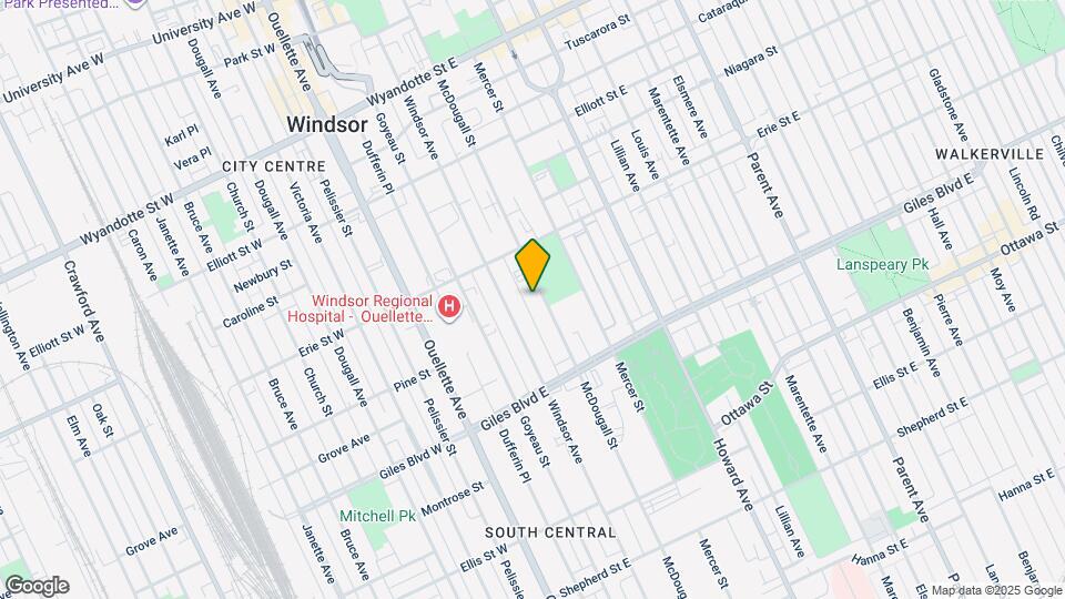 1071 McDougall St Map and Location Details