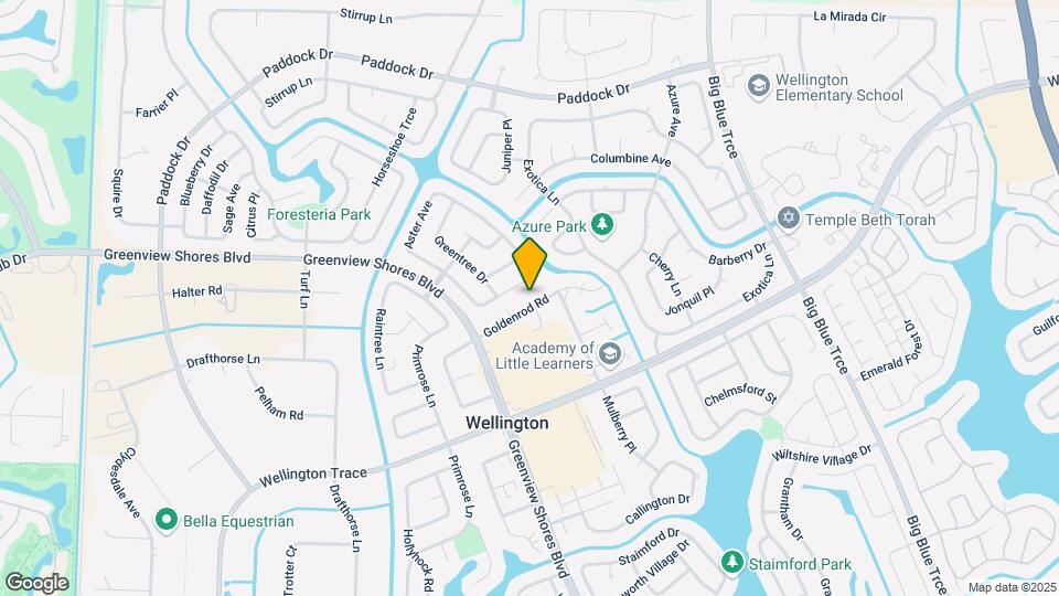 1081 Goldenrod Rd Map and Location Details