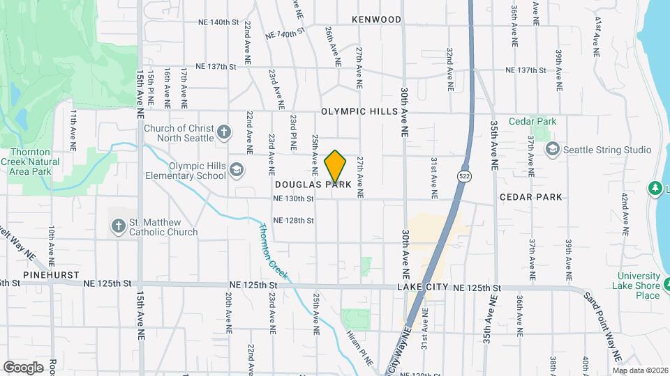 2524 NE 130th St Map and Location Details