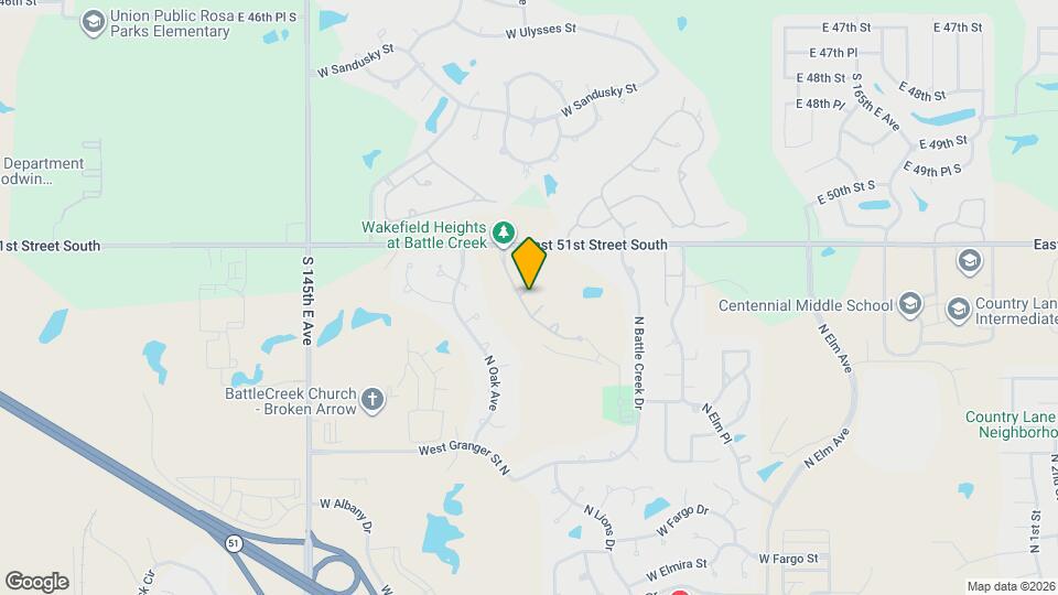 3605 N Narcissus Ave Map and Location Details