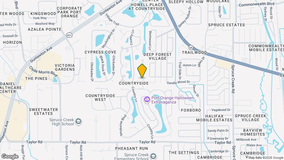 901 Fruitwood Pl Map and Location Details