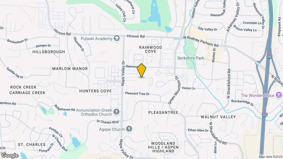 1605 Pickering Dr Map and Location Details
