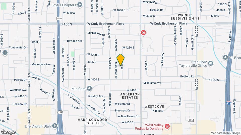 4338 Nielsen Way Map and Location Details