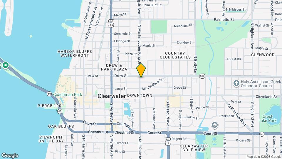 129 N Martin Luther King Jr Ave Map and Location Details