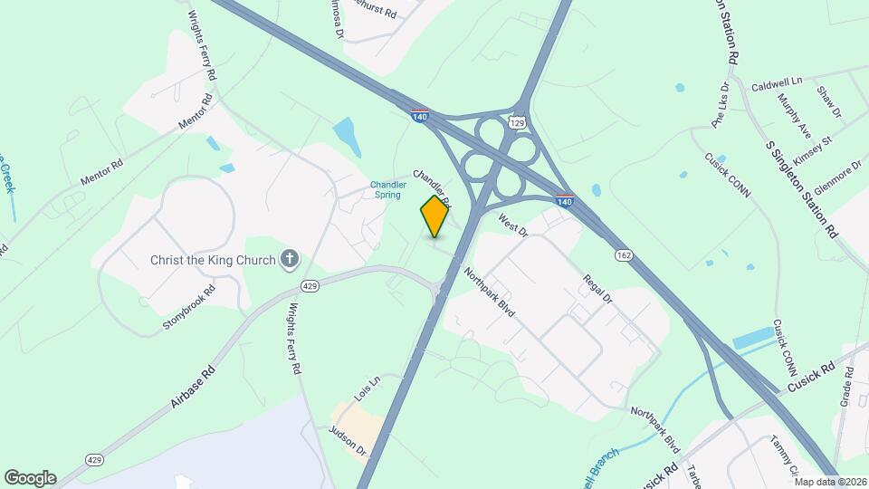 1719 Airline Dr Map and Location Details