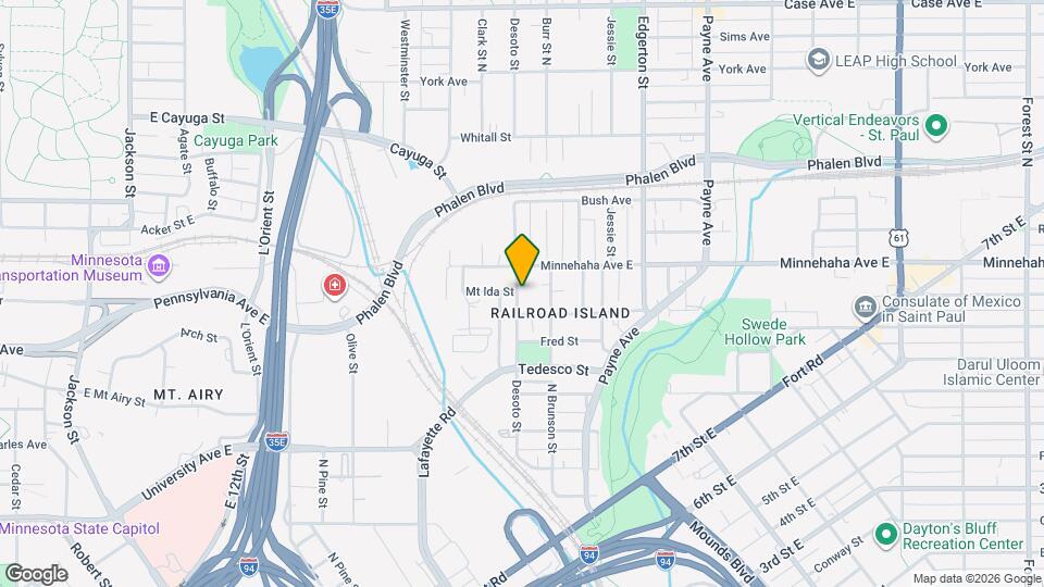 694 Desoto St Map and Location Details
